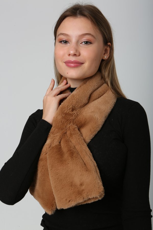 Camel Peluş Boyunluk