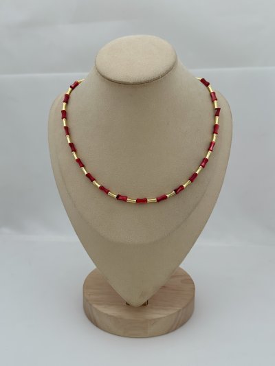 Kemik Model Bordo Sedef Ve Plaka Sıralı 