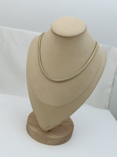 Özel Seri Gold Kalın İtalyan Zincir Kolye (46cm)