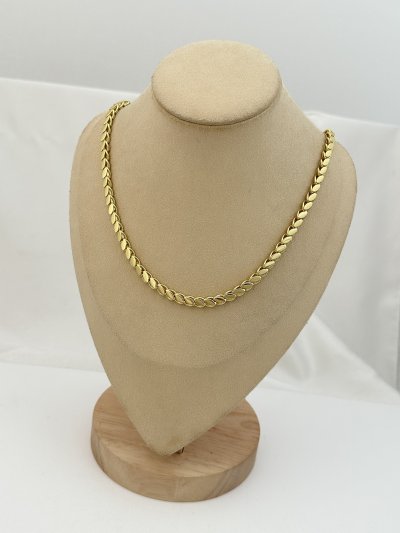 Özel Seri Plaka Arpa Zincir Kolye (60cm)