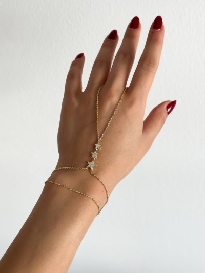 Özel Seri Gold Üçlü Yıldız Sıralı Dolama