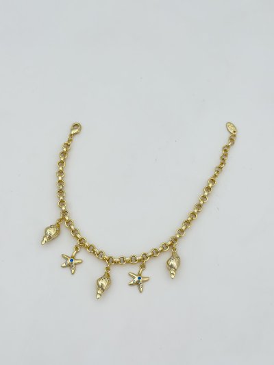 Özel Seri Çoklu Charm Sallantılı Bileklik ( 20 Cm )