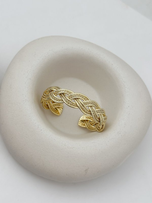 Özel Seri Hasır Görünüm Örgü Model Kelepçe Bileklik