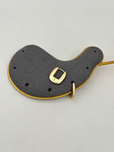 Özel Seri Minimal Gold Halka Sepet Küpe