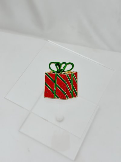 Renkli Sim Detay Hediye Paketi Broş