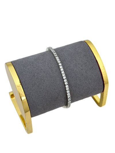 Özel Seri 2.3 mm Döküm Su Yolu Bileklik ( 18 Cm )