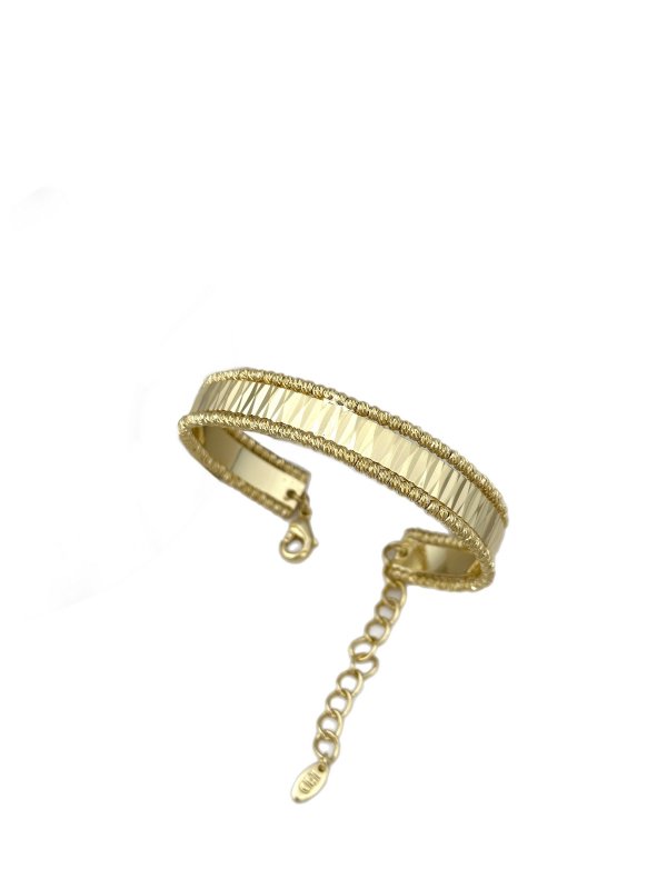 Özel Seri Dorika Çift Kenarlı İşlemeli Plaka Kelepçe Bileklik