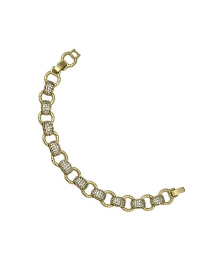 Özel Seri Daire Model Zirkon Taşlı Bileklik (19 cm )