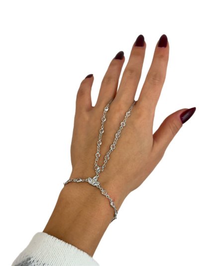 Özel Seri Gümüş Daire Zirkon Taş Sıralı 