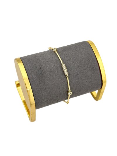 Özel Seri Zirkon Taş Detay Çubuk Plaka S