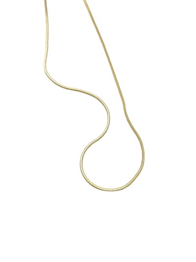 Özel Seri Boru İtalyan Zincir Kolye ( 60 Cm )