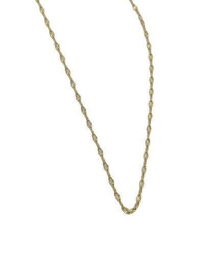 Özel Seri Lazer Kesim İşlemeli Zincir Kolye ( 45 Cm )