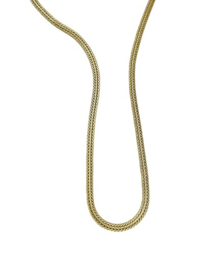 Özel Seri Hasır Görünüm Zincir Kolye ( 55 Cm )