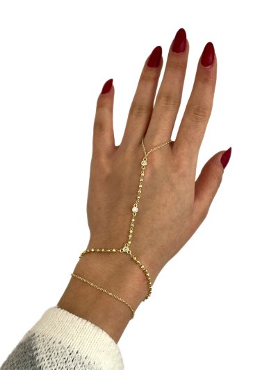 Özel Seri Gold Daire Zirkon Taş Detay Topçuk Sıralı Şahmeran