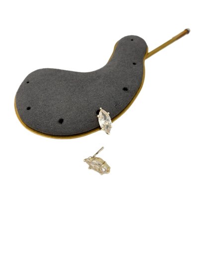 Özel Seri Oval Kesme Taş Küpe